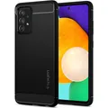 Handyhülle  für Galaxy A52s 5G A52 4G/5G Spigen Case Cover Futeral Etui Schwarz