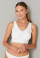 Schiesser Bustier "Invisible Soft" mit herausnehmbaren Pads, 100-weiß