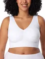Schiesser Damen nahtloses Bustier mit herausnehmbaren Pads - Invisible Soft, weiss_170364, 36