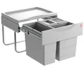 Hailo Mülleimer Küche Einbau 50 & 60cm Schrank Abfalleimer Mülltrennung Bioeimer
