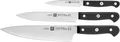 ZWILLING 36130-003-0 Set de 3 Couteaux Acier Inoxydable Noir 34 x 14 x 3 cm 3 Stück(e) Messer-Set