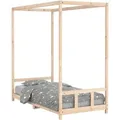 vidaXL Kinderbett 90x190 cm Massivholz Kiefer 834516