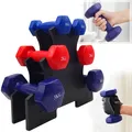 Set mit 6 Kurzhanteln (1-2-3 kg)