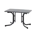 SIENA GARDEN Klapptisch "Paco", LxBxH: 110 x 70 x 71 cm, Melamin, rechteckig, schiefer antik - grau