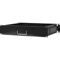 INTELLINET 19" Schublade 350mm 2HE tief ausziehbar schwarz