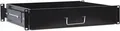 Intellinet Drawer Shelf - Rack Storage Drawer - Schwarz, RAL 9005 - 2U - 48.3 cm (19")