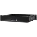 Intellinet 19" Schublade, 2 HE, 350 mm Fachbodentiefe, schwarz