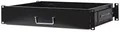Intellinet PC-Gehäuse Intellinet 19" Schublade 350mm 2HE tief ausziehbar schwarz