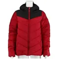 Champion Funktionsjacke Steppjacke - leichte wattierte Kapuzenjacke in Kontrastoptik rot S (38)