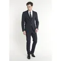 SteffenKlein Anzug Slim fit (2-tlg) blau 48