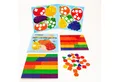MAGNIKON Lernspielzeug Sortierspiel Formen und Farben für Unterwegs (Set, 81-St., magnet puzzle), Magnete für Kinder