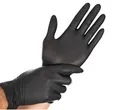Nitrilhandschuhe Safe Light,  puderfrei,100er Pack, schwarz, Größe S