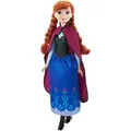Mattel Puppe Disney Die Eiskönigin, ab 3 Jahre, Anna mit Accessoires, 32 cm