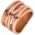 Heideman Damenring Serpi rosegoldfarben 56 (17.8) Damen 