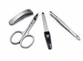 BÖKER Manicure Set Basic L Nagelset Maniküre 4-teilig Schere - 04BO506