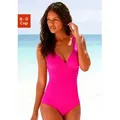 LASCANA Badeanzug mit toller Rückenlösung und Shaping-Effekt rosa 38