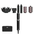 Shark FlexStyle 5-in-1 Luftstyler & Haartrockner, Auto-Wrap-Lockenaufsatz, Paddle-Bürste, Ovalbürste, Konzentrator, Diffusor, Aufbewahrungskoffer, Keine Hitzeschäden, Schwarz/Roségold, HD446EU