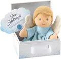 Sterntaler® Schmusetuch Schutzengel, hellblau, mit Geschenkbox