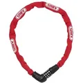 ABUS Kettenschloss  Steel-O-Chain 5805C Farbe: Rot|Länge: 75 cm