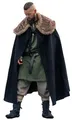 Leonardo Carbone® Unisex Wikinger Umhang Janne mit Kunstfell - Mittelalter Kleidung Damen & Herren, Cape Männer, Hobbit Kostüm, LARP-Kleidung, Wikinger, Cosplay Herren, Halloween, Karneval Schwarz