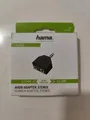 Hama Audio Klinken-Adapter 3,5mm/2x3,5mm M/W Jack Stereo Schwarz HQ