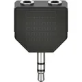 Hama 00205191  Klinke Audio Adapter [2x Klinkenbuchse 3.5 mm - 1x Klinkenstec...