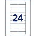 AVERY Zweckform Namensetiketten weiß 64,0 x 22,0 mm, 10 Blatt