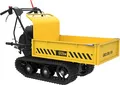Güde Raupendumper GRD 300.1/R (4-Takt-Motor, 196 cm³ Hubr., 4,1/5,6 (kW/PS), Vorwärtsgeschw. 3,47 km/h, max. Zuladung 300 kg, kippbare 110 l Mulde, wartungsfreies Zahnradgetr., Handgriffsteuerung)