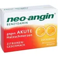 Neo-Angin Benzydamin gegen akute Halsschmerzen Zitronengeschmack 3mg