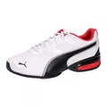PUMA Herren Tazon 6 FM Low-Top Trainer, Puma White-Puma Black-Puma Silver, 40 EU