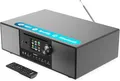 Internetradio, DAB+, CD, BT, eingebauter Subwoofer, Quadriga, schwarz, GEPRÜFT