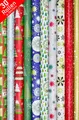 30 Rollen Geschenkpapier Weihnachten Verpackung Geburtstag Feier Papier 200x70cm