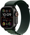 Apple Watch Ultra 2 (2024) GPS + Cellular 49mm Titangehäuse Alpine Loop Dunkelgrün L