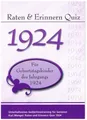 Raten & Erinnern Quiz 1924 Karl Mangei