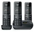 Gigaset COMFORT 550A trio schwarz/chrom Schnurloses Telefon