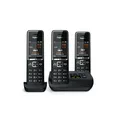 Gigaset Comfort 550A Trio schwarz Schnurloses-Telefon Anrufbeantworter