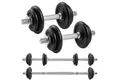SONGMICS Hantel-Set Kurzhanteln, 2er Set, verstellbar Gewichte 20/30 kg
