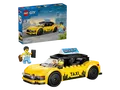 LEGO City 60487 Gelbes Taxi Bausatz, Mehrfarbig Kunststoff