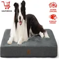 BEDSURE Orthopädisches Hundekissen 89x56x8cm Dunkelgrau