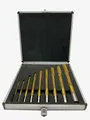 Maschinenreibahle / Reibahlen Set 9 tlg. HSSE-TiN H7 titanbeschichtet
