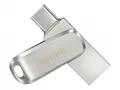 SanDisk Ultra Dual Drive Luxe silber 64GB, USB-A 3.0/USB-C 3.0