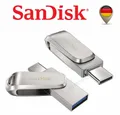 Sandisk SanDisk Dual Drive Luxe USB Type-C 64GB USB-Stick