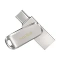 SanDisk Ultra Dual USB Flash Drive Luxe 64GB silber (186463) USB-Stick #26051722