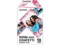 Fujifilm Instax mini film Confetti (10 vel) - (4,6 cm x 6,2 cm) - Fotopapier