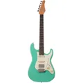 Schecter Nick Johnston Traditional HSS Atomic Green E Gitarre
