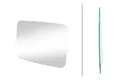 HELLA 9EY 117 126-014 Spiegelglas links rechts