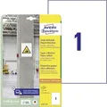 AVERY Zweckform Stark haftende Papier-Etiketten, 210 x 297mm