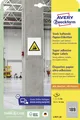 AVERY Zweckform Stark haftende Papier-Etiketten, 210 x 297mm