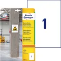 AVERY Zweckform L7877-20 Stark haftende Papieretiketten (210x297 mm auf DIN A4,