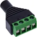 InLine® 3,5mm 4-pol Klinkenbuchse an Terminalblock, Stereo/Mikro